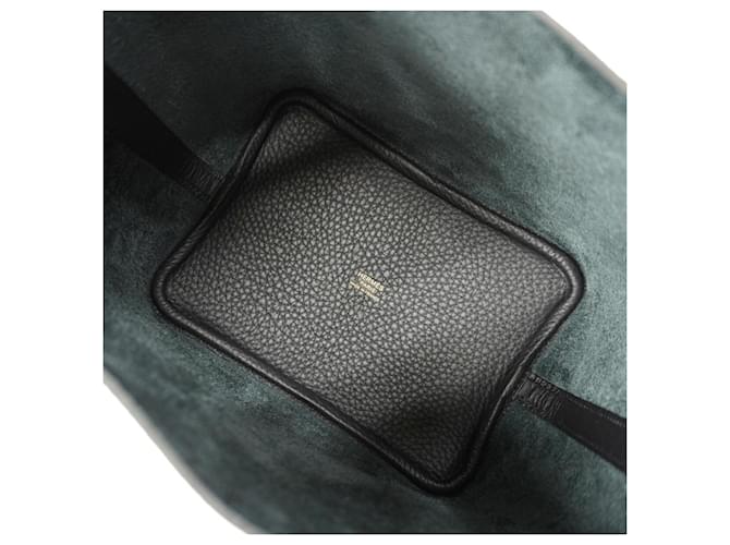 Hermès Borsa Hermes Picotin Lock PM Nero - vista 4