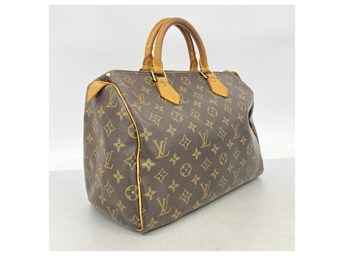 Louis Vuitton Monogram Speedy 30 Handtasche Braun - Ansicht 2