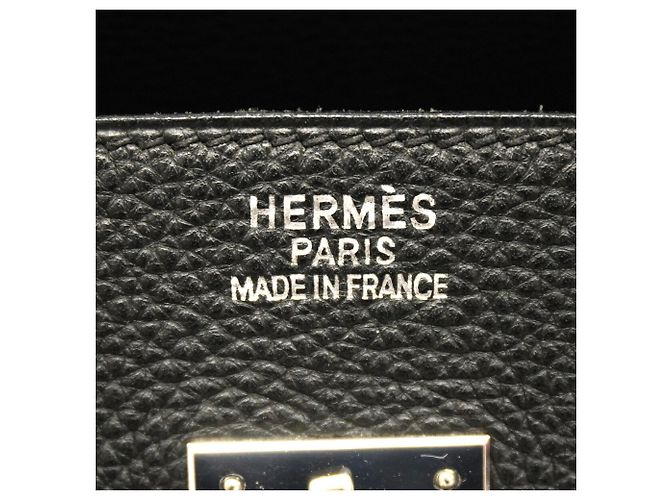 Hermès Borsa Hermes Birkin 35 Togo Black Nero - vista 5