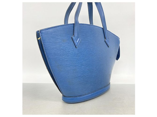 Borsa Louis Vuitton Epi Saint Jacques Blu - vista 2