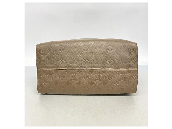 Borsa Louis Vuitton Monogram Empreinte Lumineuse PM Marrone - vista 3