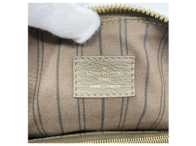 Borsa Louis Vuitton Monogram Empreinte Lumineuse PM Marrone - vista 5