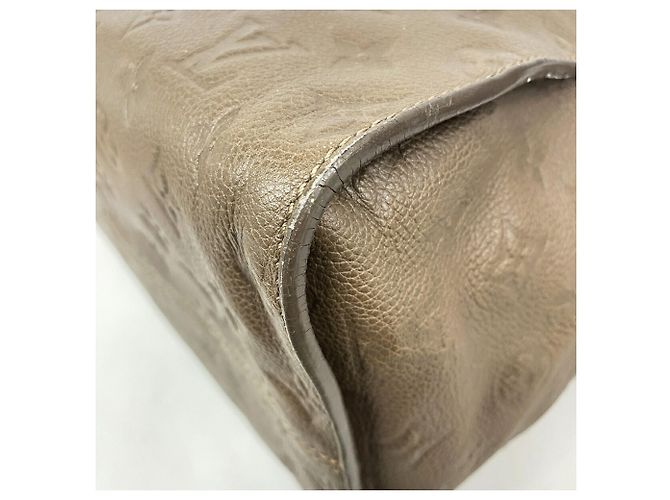 Borsa Louis Vuitton Monogram Empreinte Lumineuse PM Marrone - vista 6