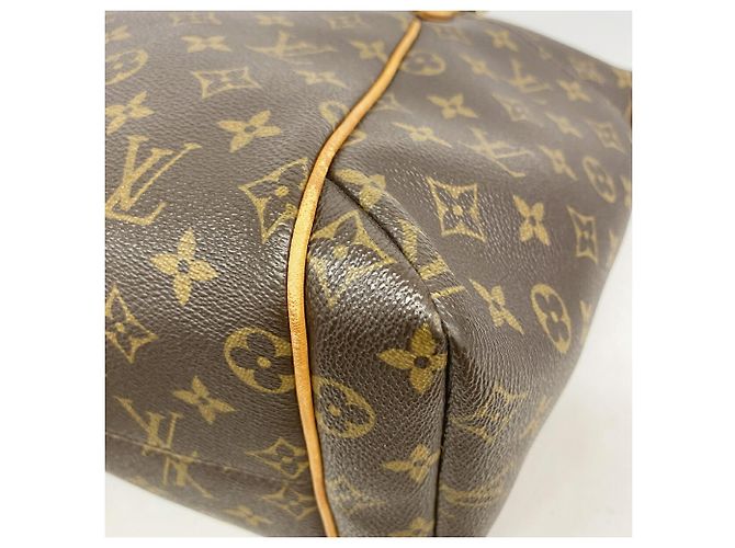 Borsa Tote Louis Vuitton Monogram Totally MM Marrone - vista 6
