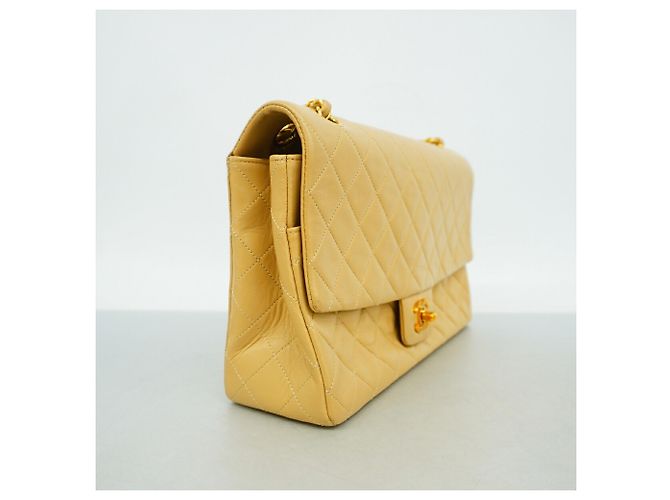 Borsa a tracolla Chanel Matelassé Beige - vista 2