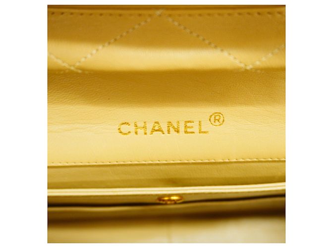 Borsa a tracolla Chanel Matelassé Beige - vista 5
