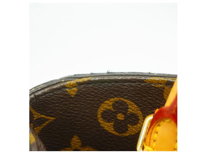 Borsa Louis Vuitton Monogram Montaigne BB Marrone - vista 7