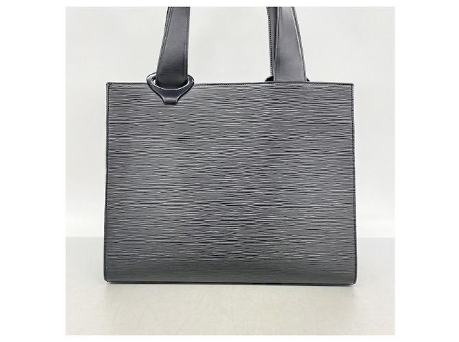 Borsa Tote Louis Vuitton Epi Gem Noir Nero - vista 10