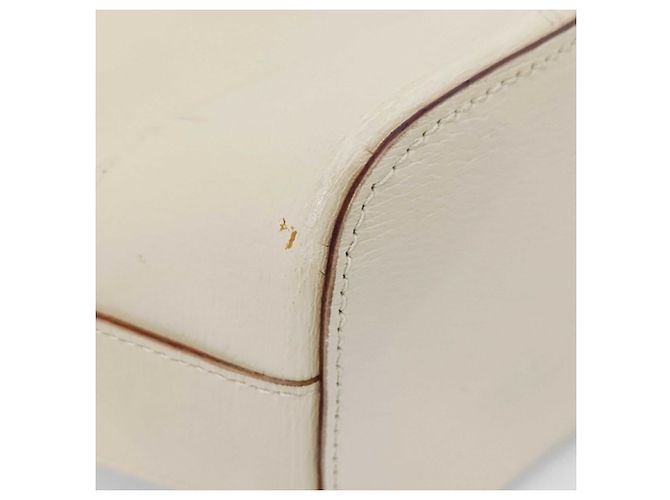 Borsa a tracolla Gucci in pelle beige Nero - vista 7