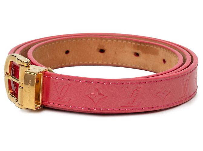 Cinturón Louis Vuitton Pink Monogram Vernis Rosa - vista 2