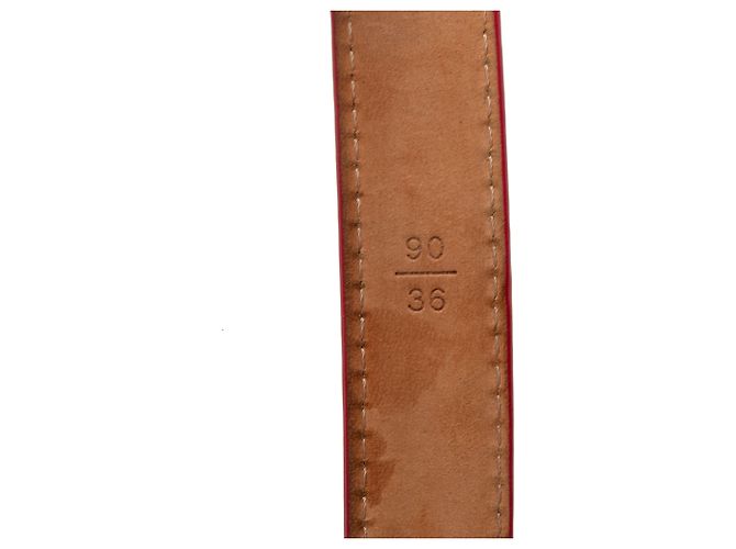 Cinturón Louis Vuitton Pink Monogram Vernis Rosa - vista 6