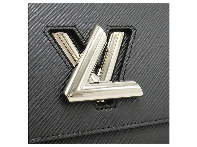 Louis Vuitton Black Epi Twist MM Nero - vista 4