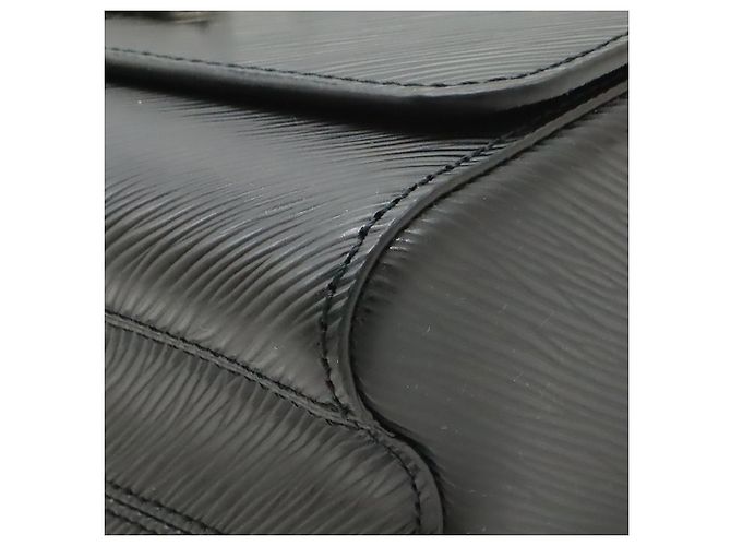 Louis Vuitton Black Epi Twist MM Nero - vista 5