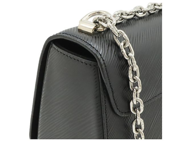 Louis Vuitton Black Epi Twist MM Nero - vista 6
