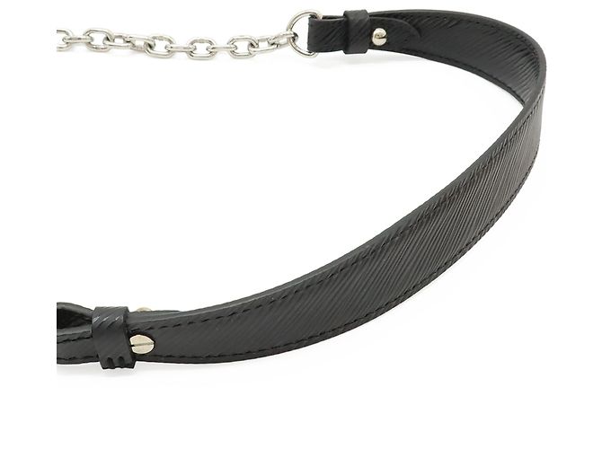 Louis Vuitton Black Epi Twist MM Nero - vista 7