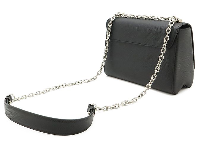 Louis Vuitton Black Epi Twist MM Nero - vista 9
