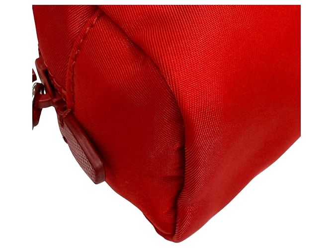 Neceser Prada de Tessuto rojo Roja - vista 11