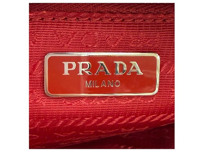 Neceser Prada de Tessuto rojo Roja - vista 6