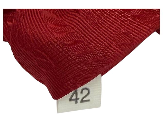 Neceser Prada de Tessuto rojo Roja - vista 9