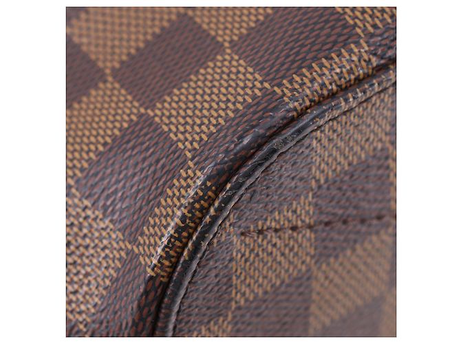 Louis Vuitton Brown Damier Ebene Siena PM Marrone - vista 12