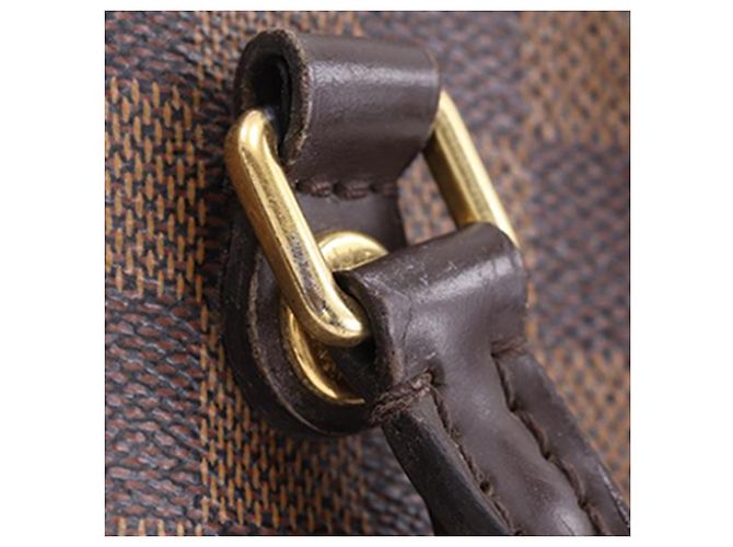 Louis Vuitton Brown Damier Ebene Siena PM Marrone - vista 13