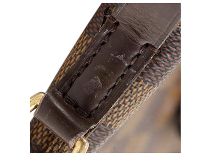 Louis Vuitton Brown Damier Ebene Siena PM Marrone - vista 20