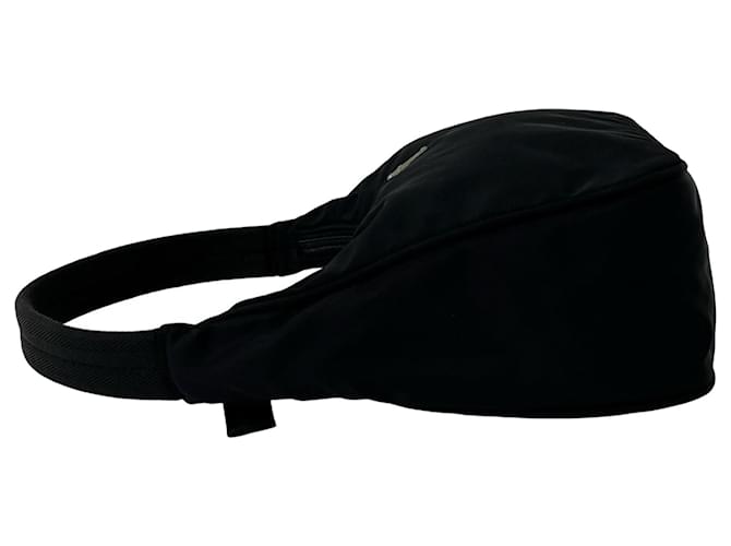 Borsa a tracolla Prada Mini Re Nylon Re Edition 2000 Nera Nero - vista 3