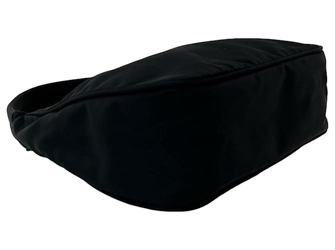 Borsa a tracolla Prada Mini Re Nylon Re Edition 2000 Nera Nero - vista 5