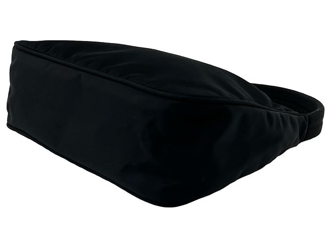 Borsa a tracolla Prada Mini Re Nylon Re Edition 2000 Nera Nero - vista 6