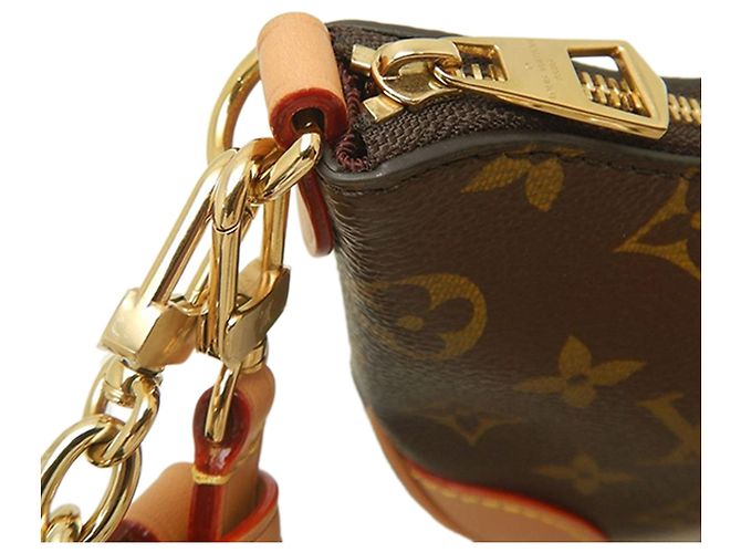 Louis Vuitton Brown Monogram Nano Boulogne Marrone - vista 9