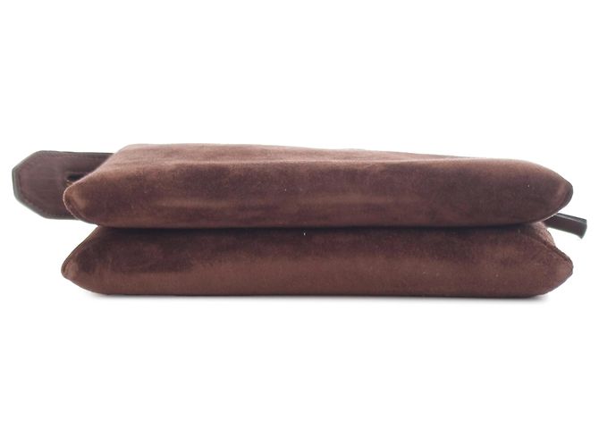 The Row Mini Suede Nu Twin Crossbody Brown Marrone - vista 3
