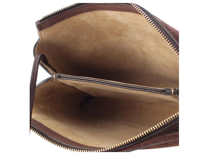 The Row Mini Suede Nu Twin Crossbody Brown Marrone - vista 4