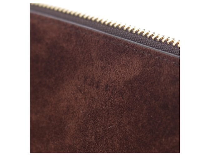 The Row Mini Suede Nu Twin Crossbody Brown Marrone - vista 6