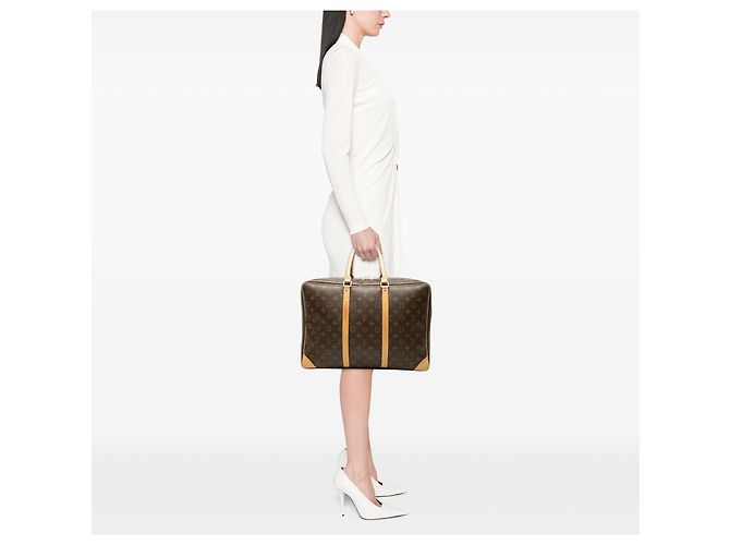 Louis Vuitton Brown Monogram Sirius 45 Marrone - vista 6