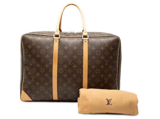 Louis Vuitton Brown Monogram Sirius 45 Marrone - vista 7