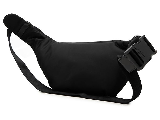 Borsa a cintura Curve Burberry in nylon nero - vista 2