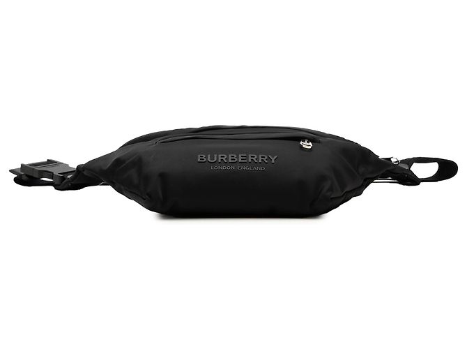 Borsa a cintura Curve Burberry in nylon nero - vista 3