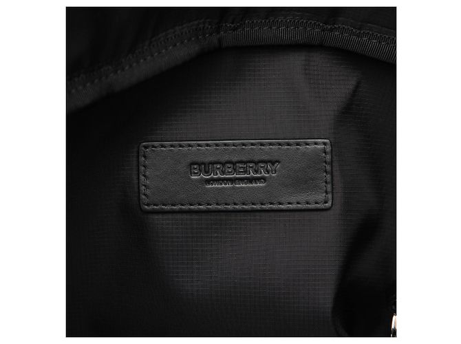 Borsa a cintura Curve Burberry in nylon nero - vista 5