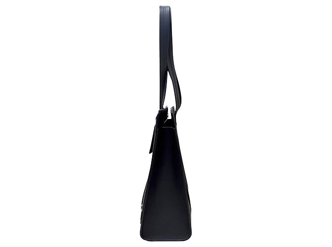 Borsa Tote Louis Vuitton Aerogram Takeoff Nera Nero - vista 3
