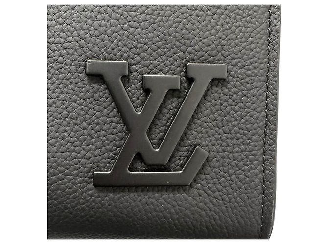 Borsa Tote Louis Vuitton Aerogram Takeoff Nera Nero - vista 7