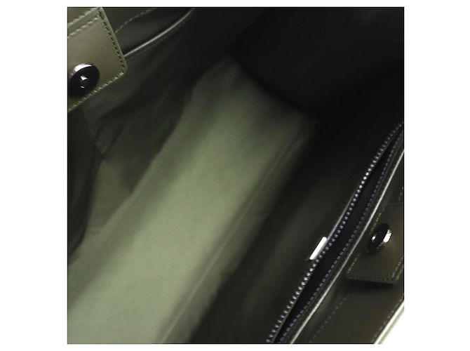 Dolce & Gabbana Shopper Grande in Nylon Verde con Logo sul Bordo Verde oliva - vista 4