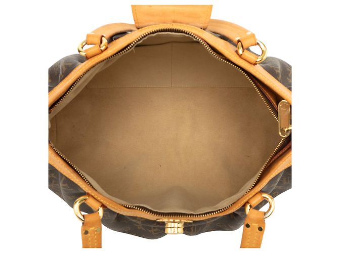 Twist Louis Vuitton Brown Monogram Boetie MM Marrone - vista 4