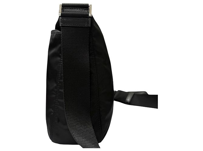 Prada Borsa crossbody con zip in Re-Nylon nero - vista 2