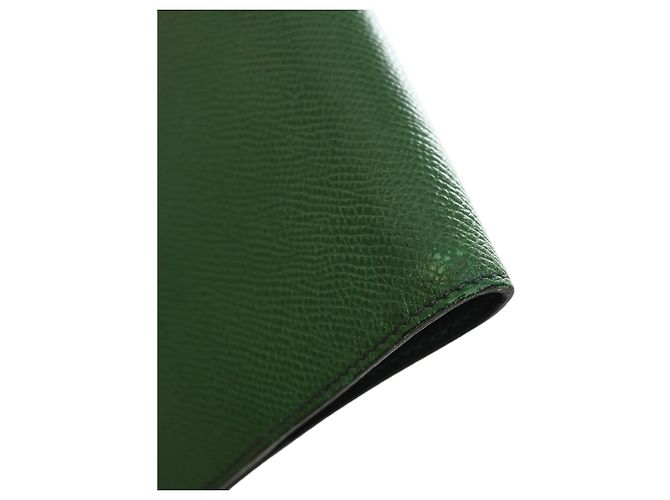 Protège-agenda Hermès Green Epsom Vision Vert - vue 7