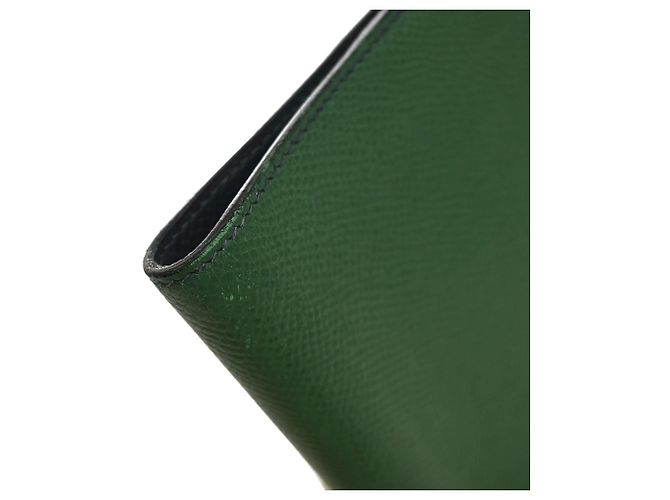 Protège-agenda Hermès Green Epsom Vision Vert - vue 9