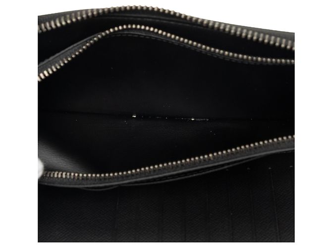 Cartera Vertical Zippy Louis Vuitton Monogram Eclipse Negra Negro - vista 4