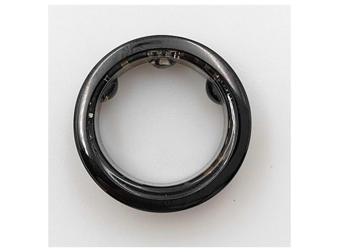 GUCCI OURA Interlocking G Band Ring Schwarz - Ansicht 4