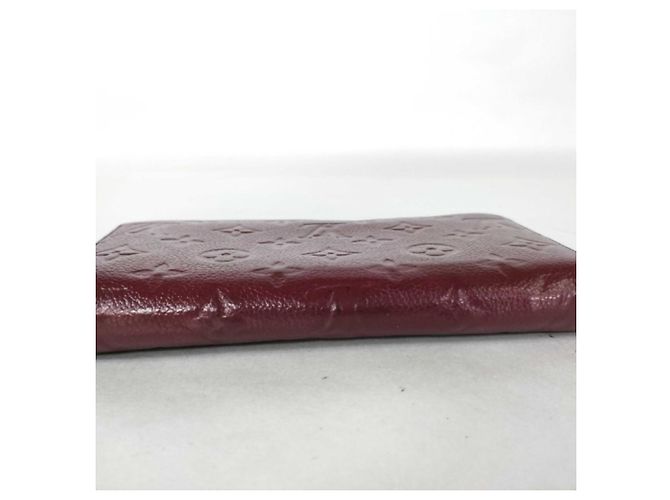 Portafoglio Lungo Louis Vuitton Monogram Empreinte Bordò Porpora - vista 4