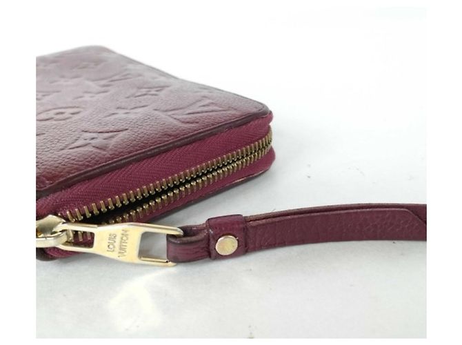 Portafoglio Lungo Louis Vuitton Monogram Empreinte Bordò Porpora - vista 5