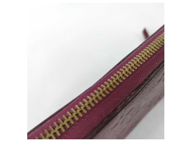 Portafoglio Lungo Louis Vuitton Monogram Empreinte Bordò Porpora - vista 6
